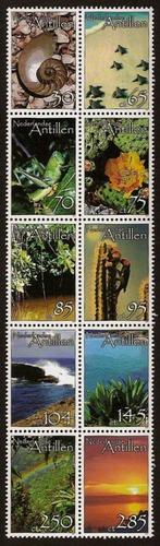 Nederlandse Antillen 1764/73 postfris Flora en Fauna 2007, Verzenden, Postfris