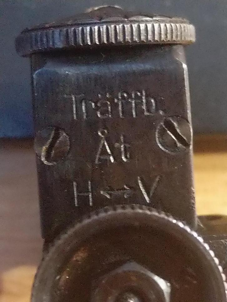 Zeldzaam origineel Träffb diopter - tang sight Mauser m96, Sport en Fitness, Schietsport-accessoires, Gebruikt, Ophalen of Verzenden