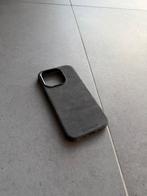 Alcanside Alcantara Hoesje iPhone 14 Pro, Ophalen of Verzenden, Gebruikt, IPhone 14 Pro, Hoesje of Tasje