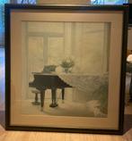 Piet Bekaert vleugel poster in lijst, Ophalen of Verzenden