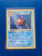 Pokemom Starmie shadowless base set kaart, Ophalen of Verzenden, Zo goed als nieuw, Losse kaart