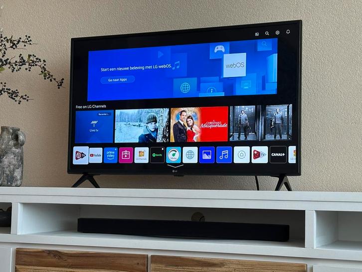 LG Smart TV 4K 43inch, Audio, Tv en Foto, Televisies, Zo goed als nieuw, LCD, 100 cm of meer, 4k (UHD), LG, 50 Hz, Smart TV, Ophalen of Verzenden