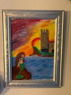 schilderij oliepastel, Verzenden