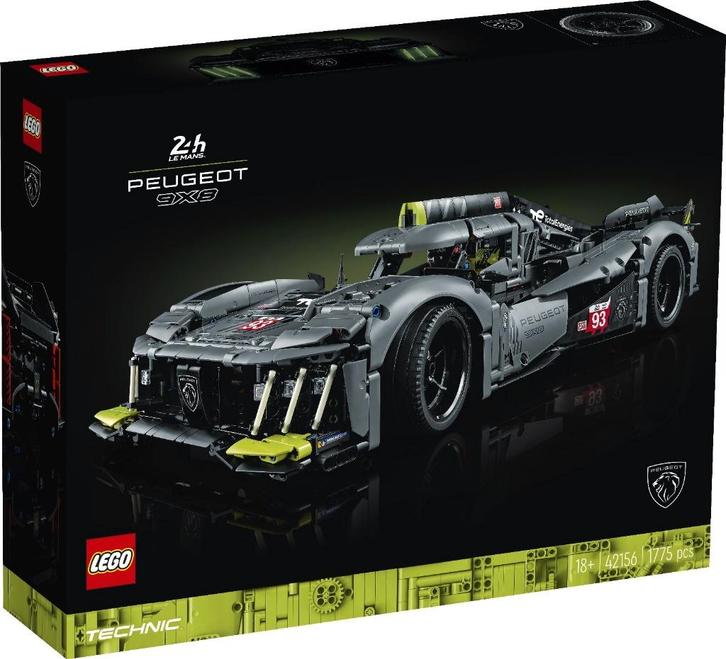 Lego Technic 42156 Peugeot 9x8 24H Le Mans Hybrid NIEUW, Kinderen en Baby's, Speelgoed | Duplo en Lego, Nieuw, Lego, Complete set
