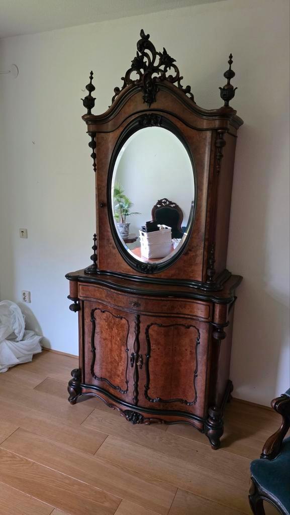 Mooie Willem III bonheur € 475, Antiek en Kunst, Antiek | Meubels | Kasten, Ophalen