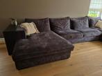 U-bank Whoon taupe zo goed als nieuw, Huis en Inrichting, Banken | Bankstellen, Ophalen, Suède, Hoekbank, 300 cm of meer