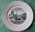 P. Regout bordje Zierikzee., Antiek en Kunst, Antiek | Keramiek en Aardewerk, Ophalen of Verzenden