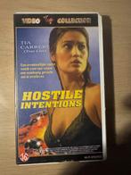 Hostile Intentions VHS - Tia Carrere, Vanaf 16 jaar, Verzenden, Zo goed als nieuw, Thrillers en Misdaad