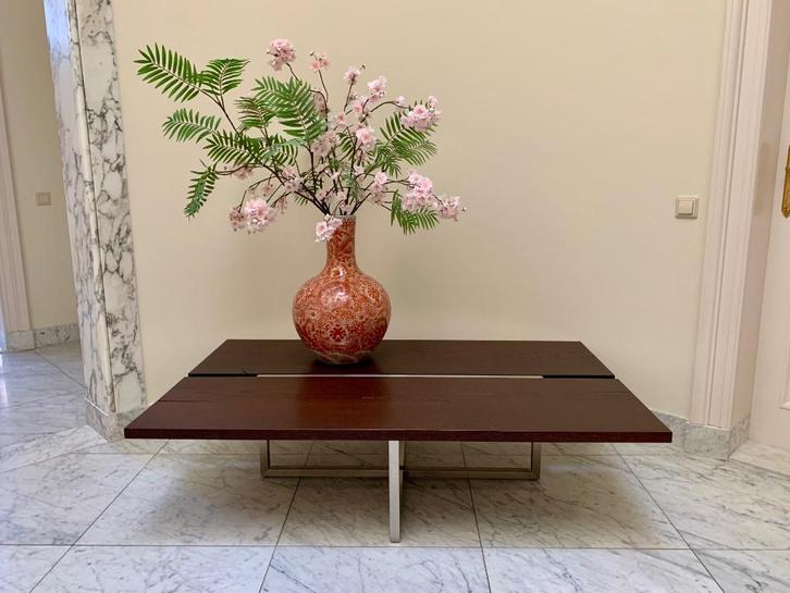 Peter Ghyczy T77 design salontafel (NP €2724), Huis en Inrichting, Tafels | Salontafels, Zo goed als nieuw, Minder dan 50 cm, 50 tot 100 cm