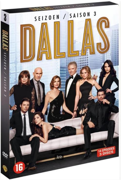 Dallas (2012) - Seizoen 3 (Final) (3 DVD, NL Ondertiteling!), Cd's en Dvd's, Dvd's | Tv en Series, Zo goed als nieuw, Drama, Boxset