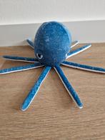 Nieuw! Knuffel Jysk octopus blauw inktvis wit K8791, Ophalen of Verzenden, Zo goed als nieuw, Overige typen