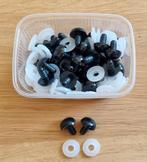 Veiligheidsoogjes zwart 16 mm, Hobby en Vrije tijd, Verzenden, Nieuw, Overige typen