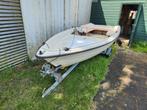 Elan toer-visboot. Inclusief trailer en motor, Watersport en Boten, Vis- en Consoleboten, Ophalen, Tot 10 pk, Zo goed als nieuw