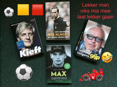 🟨🟥 Diverse ⚽️⚽️ sportboeken 🏎️💪🏻, Boeken, Biografieën, Zo goed als nieuw, Sport, Ophalen of Verzenden