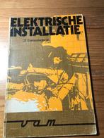 Elektrische Installatie 2f Elektromotoren - 1980 VAM, Boeken, Techniek, Ophalen of Verzenden, Gelezen, Elektrotechniek