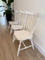 houten stoelen, Huis en Inrichting, Stoelen, Gebruikt, Drie, Wit, Hout