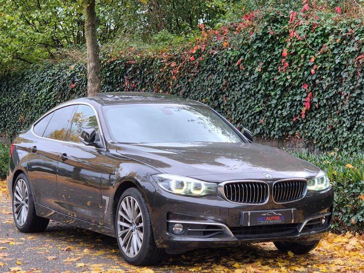 BMW 3-serie Gran Turismo 320i High Executive Panorama Apple, Auto diversen, Schadeauto's, BMW, Automaat, Benzine, Hatchback, Bruin