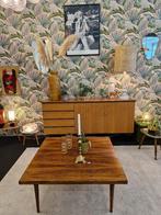 Vintage salontafel palissander Deens 70s, Huis en Inrichting, Tafels | Sidetables, Ophalen, Gebruikt, ., Vintage