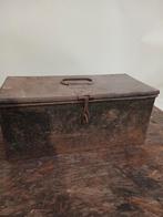 Metalen Kist / Gereedschapskist - 41,5x20x18 cm, Ophalen of Verzenden