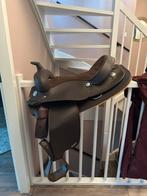 Wintec western zadel 17 inch bruin, Dieren en Toebehoren, Ophalen of Verzenden, Zo goed als nieuw, Western