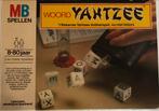 Woord Yahtzee COMPLEET MB, Hobby en Vrije tijd, Gezelschapsspellen | Overige, Een of twee spelers, Ophalen of Verzenden, Gebruikt