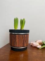 Vintage schultz West Germany bloempot, Kunststof, Q, Binnen, Ophalen of Verzenden