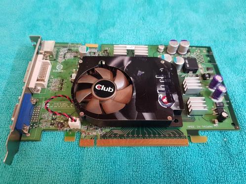 Vintage Pc=VIDEOKAART PCI-e = 3D Club- nVidia Geforce 6600GT, Computers en Software, Vintage Computers, Ophalen of Verzenden