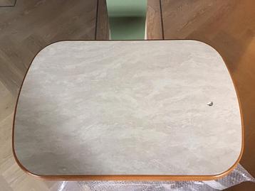 Tafelblad Hymer Camper / Caravan beschadigd 87x60x3.5 beschikbaar voor biedingen