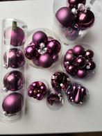kerstballen partij kleur paars, Diversen, Kerst, Ophalen, Zo goed als nieuw