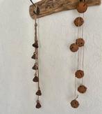 2 oude koperen belletjes slingers, Antiek en Kunst, Ophalen of Verzenden