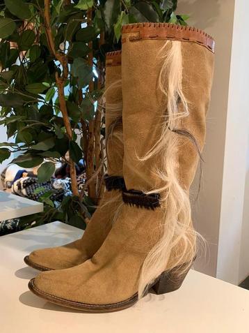 Wrangler cowboylaarzen 37 western boots bohemian laarzen beschikbaar voor biedingen