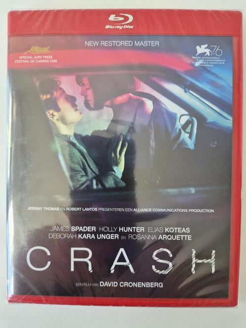 Crash - Blu-Ray - van David Cronenberg - uit 1996, Cd's en Dvd's, Blu-ray, Nieuw in verpakking, Drama, Ophalen of Verzenden