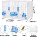 Italiaanse f2 broedkooien kanaries met tussenschot 12x, Dieren en Toebehoren, Vogels | Hokken en Kooien, Ophalen of Verzenden