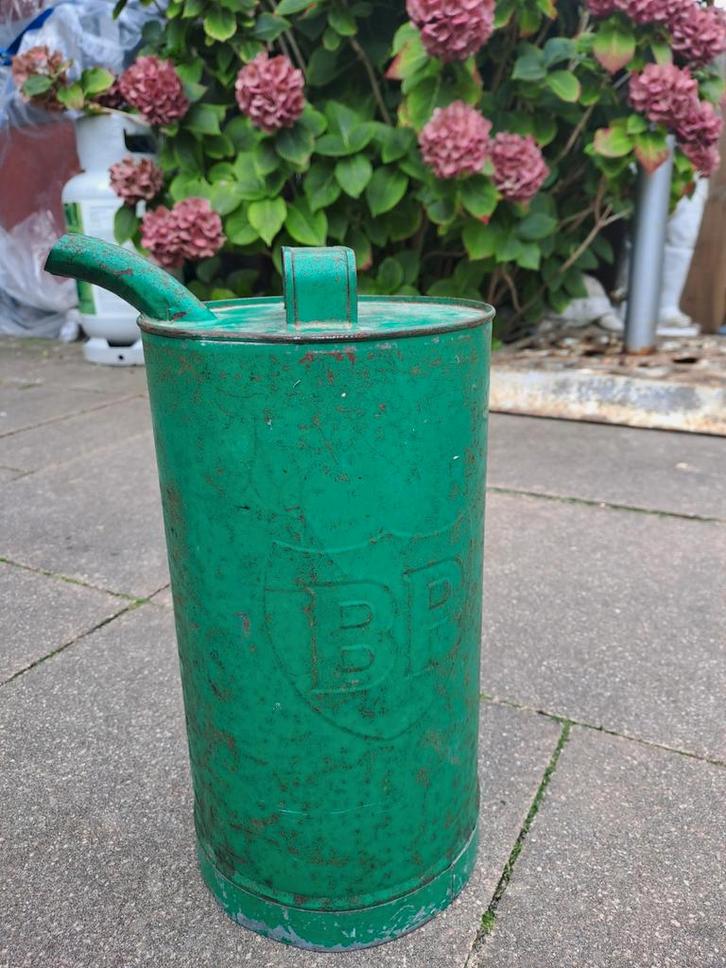 Vintage BP Oliekan, Antiek en Kunst, Curiosa en Brocante, Ophalen of Verzenden