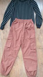 Nieuwe Romwe Cargo Broek S + Only Shirt, Nieuw, Ophalen of Verzenden, Maat 36 (S), Lang
