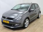 Volkswagen POLO Occasion 1.2 TSI Highline automaat met sport, Auto's, Euro 5, Stof, Gebruikt, Zwart