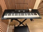 Alesis Melody 61 Keyboard met Standaard en Bank, Ophalen of Verzenden, Zo goed als nieuw, 61 toetsen, Aanslaggevoelig