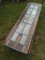 2 x glas en lood ramen, Ophalen, Gebruikt, Minder dan 80 cm, Glas in lood