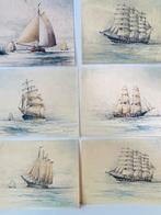 6 tekeningen Marinus de Jongere, Ophalen of Verzenden