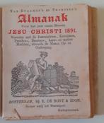 Almanak 1891 - Van Zwaamen's en Thompson's, Ophalen of Verzenden, Van Zwaamen's en Thompson's