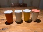 Tupperware retro bekers, Ophalen of Verzenden, Beker of Kan