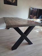 Eettafel Rough Haco MOET ZSM WEG!!, Huis en Inrichting, Ophalen, Zo goed als nieuw, 4 tot 6 stoelen