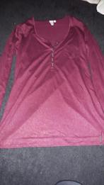 Shirt , top, Ophalen of Verzenden, Zo goed als nieuw, Rood, Lange mouw