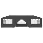 Partytent met zijwanden professioneel 90 g/m² 4x9 m antracie, Verzenden, Partytent, Minder dan 4 meter, Nieuw