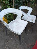 Gratis 3 Tuinstoelen, Ophalen, Gebruikt, Kunststof