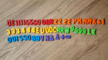 Magnetische Letters & Cijfers - Educatief Speelgoed beschikbaar voor biedingen