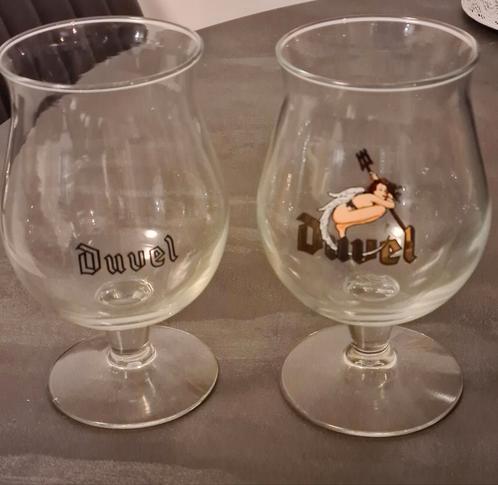 Duvel glas Hop devil, Verzamelen, Glas en Borrelglaasjes, Zo goed als nieuw, Bierglas, Ophalen of Verzenden