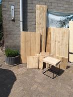 Restant houten tafelbladen en planken, Doe-het-zelf en Verbouw, Hout en Planken, Ophalen, Minder dan 25 mm, Zo goed als nieuw