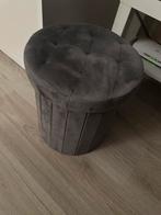Poef met opbergruimte, Minder dan 50 cm, Ophalen of Verzenden, Zo goed als nieuw, Stof