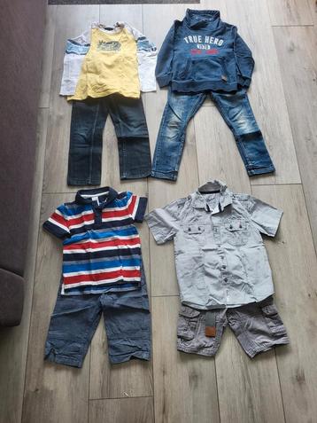 Groot pakket jongenskleding maat 116 beschikbaar voor biedingen
